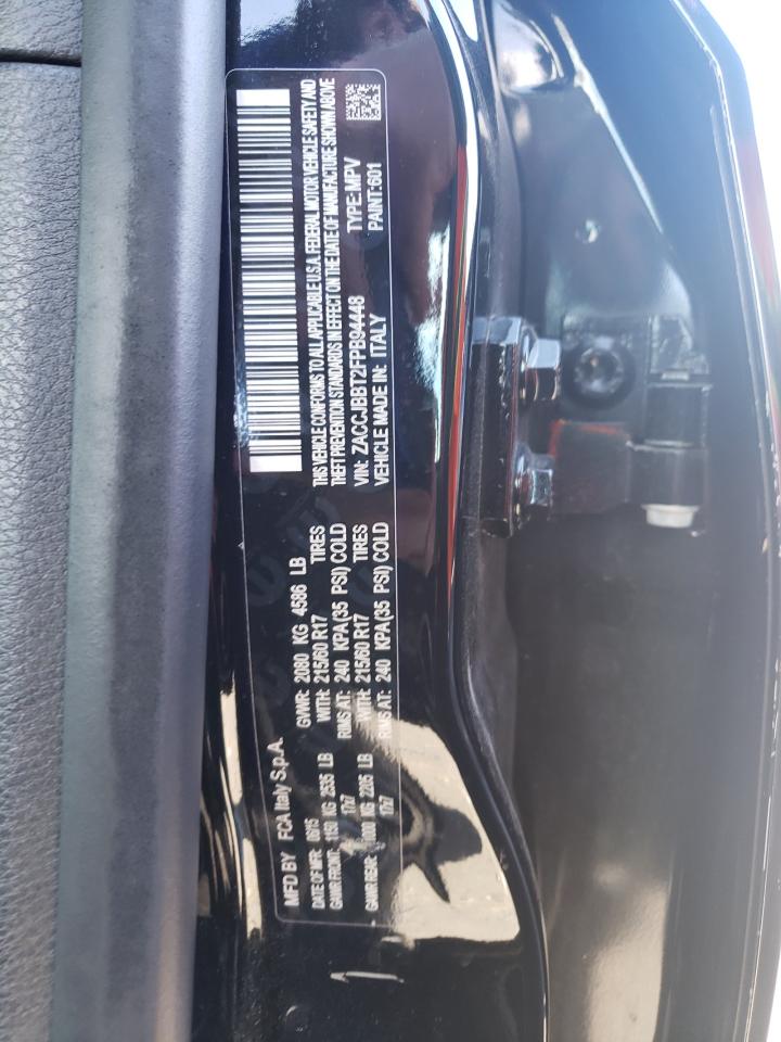 Photo 10 from auction – 2015 JEEP RENEGADE L with VIN ZACCJBBT2FPB94448