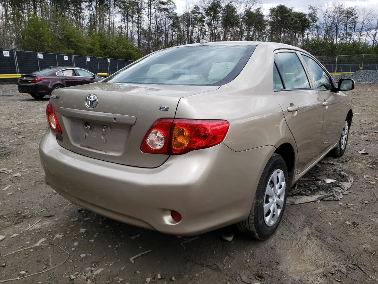 Photo 4 from auction – 2009 TOYOTA COROLLA BA with VIN 1NXBU40E19Z119239