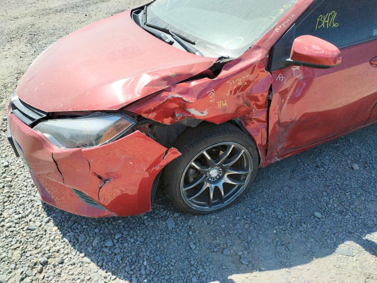 Photo 9 from auction – 2015 TOYOTA COROLLA L with VIN 5YFBURHE7FP225726