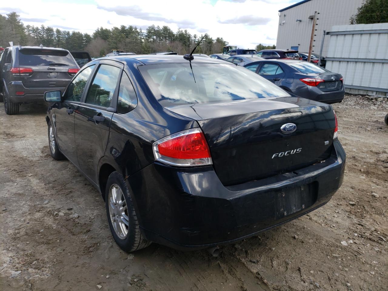 Photo 3 from auction – 2008 FORD FOCUS SE with VIN 1FAHP35N98W249481