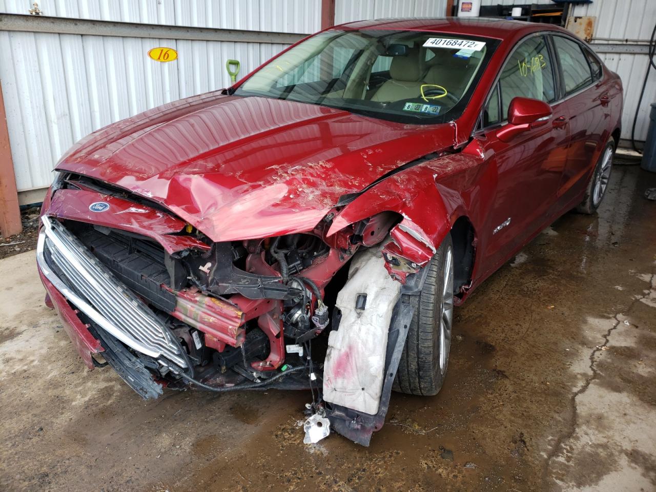 Photo 2 from auction – 2013 FORD FUSION SE with VIN 3FA6P0LU8DR337337