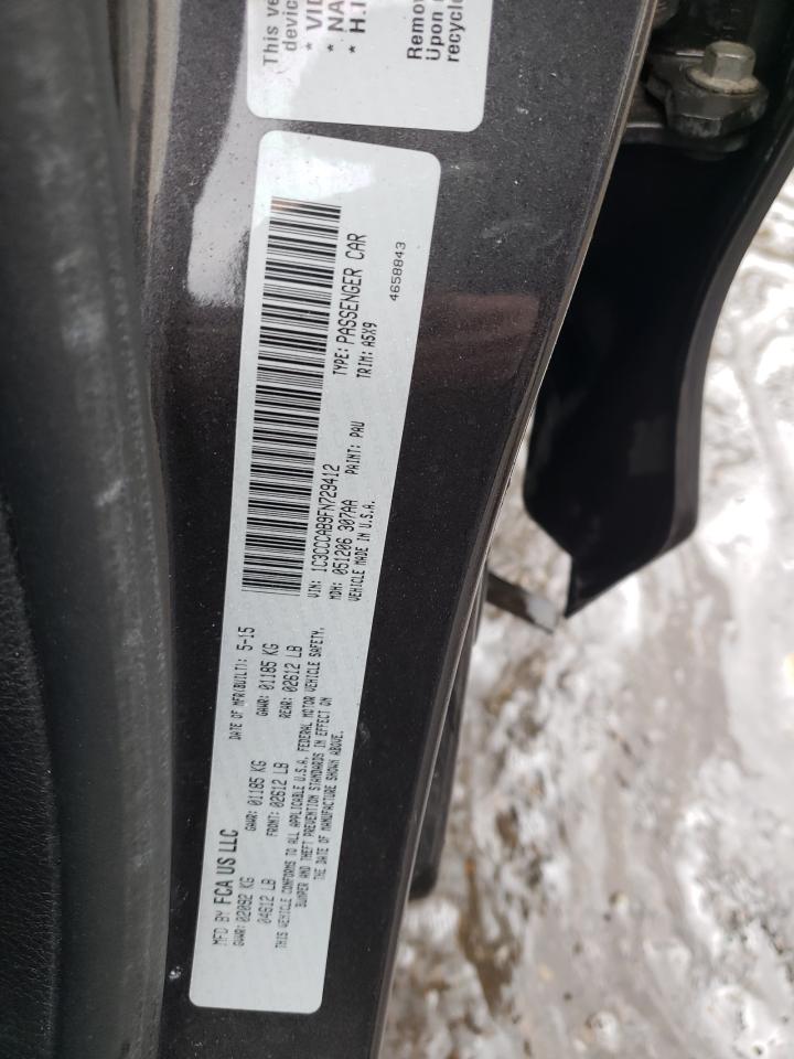 Photo 10 from auction – 2015 CHRYSLER 200 LIMITE with VIN 1C3CCCAB9FN729412