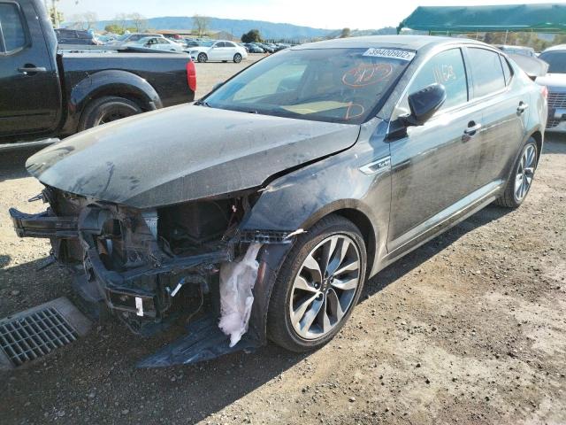 Photo 2 from auction – 2014 KIA OPTIMA SX with VIN 5XXGR4A6XEG265030