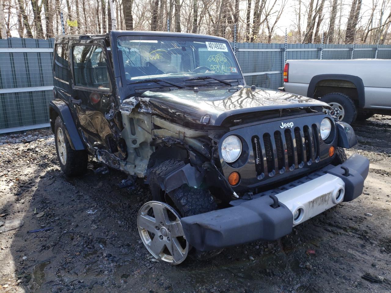 JEEP WRANGLER S 2012 with VIN 1C4AJWBG7CL219748 - Photo from auction