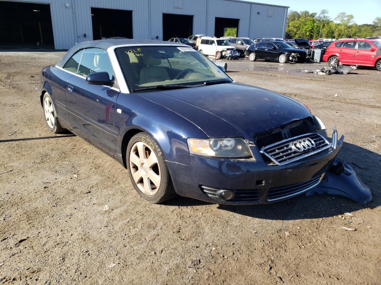 Photo 1 from auction – 2006 AUDI A4 1.8 CAB with VIN WAUAC48H06K009143
