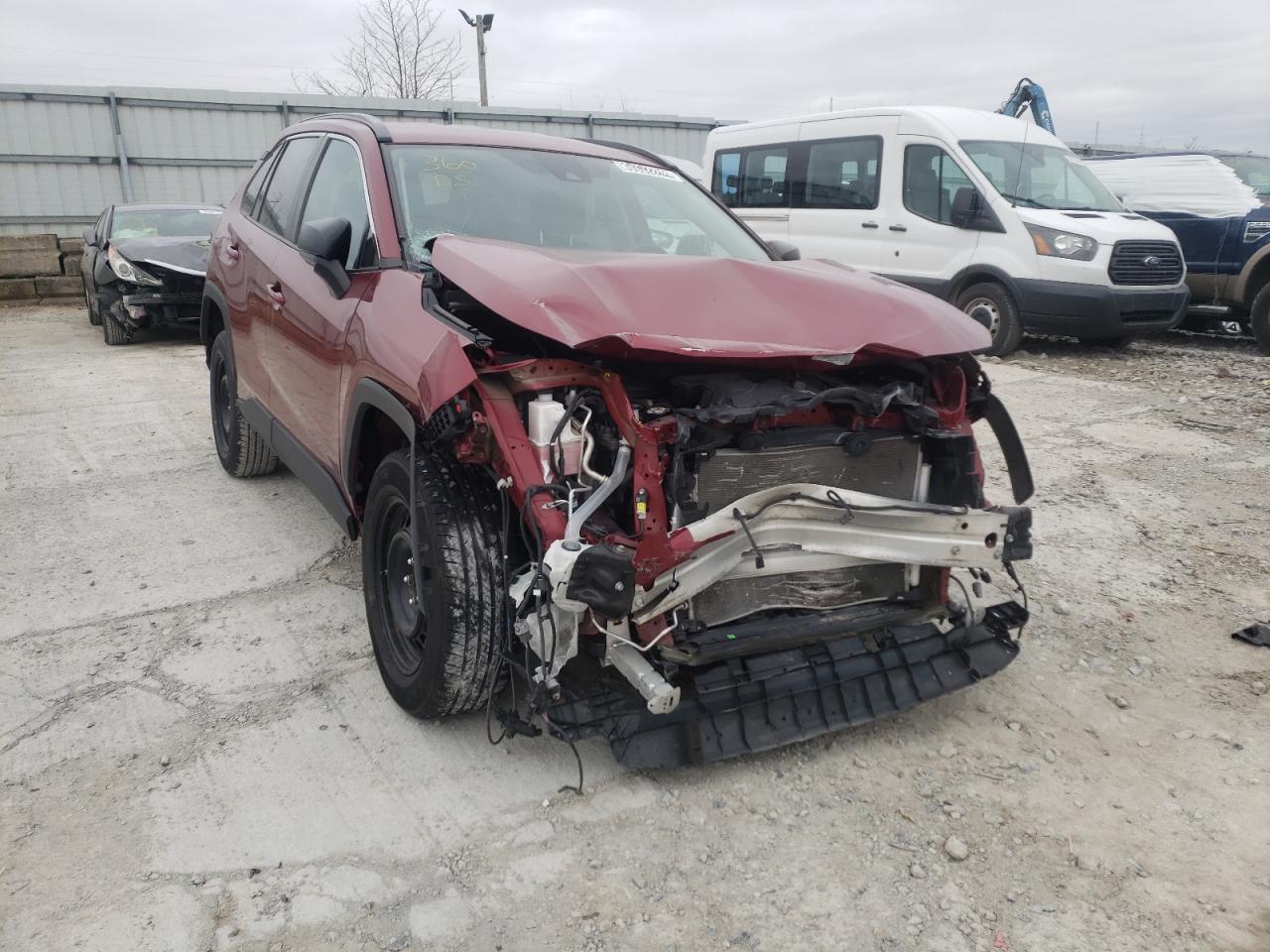 Photo 9 from auction – 2019 TOYOTA RAV4 LE with VIN 2T3H1RFV8KW011267