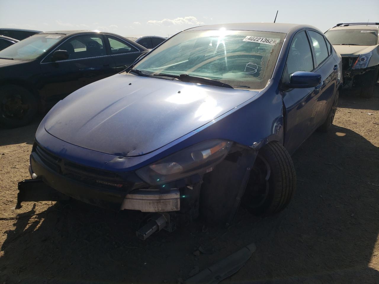 Photo 2 from auction – 2014 DODGE DART SXT with VIN 1C3CDFBB4ED668665