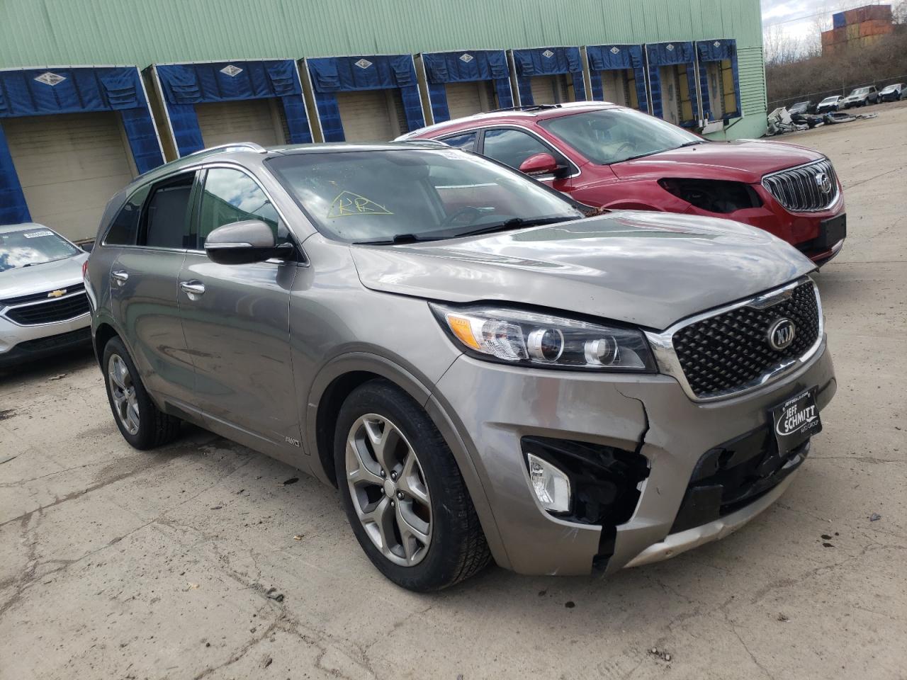 KIA SORENTO SX 2016 with VIN 5XYPKDA56GG020753 - Photo from auction