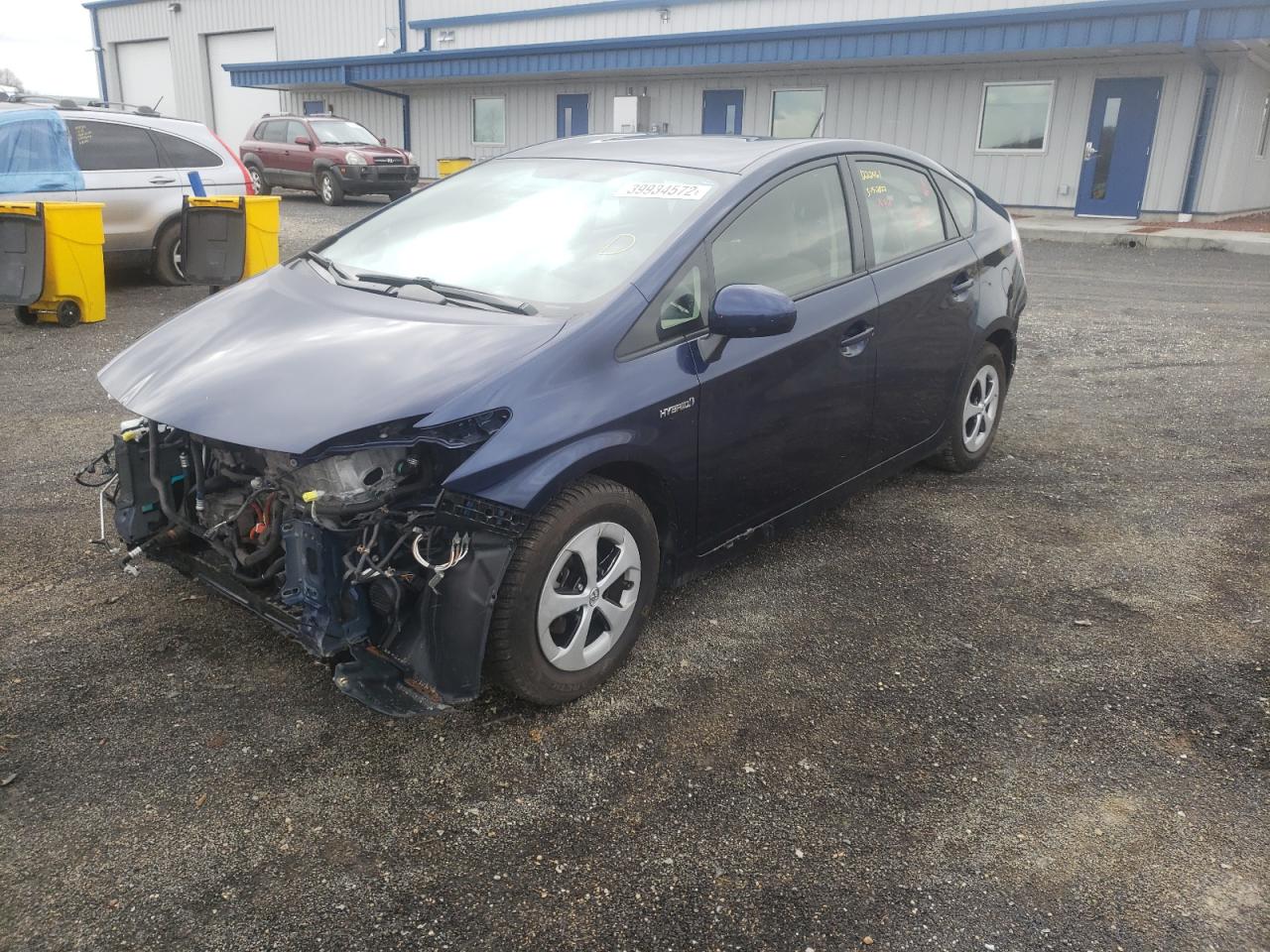 Photo 2 from auction – 2013 TOYOTA PRIUS with VIN JTDKN3DU8D1636013