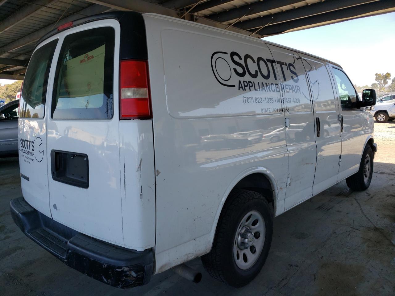 Photo 4 from auction – 2012 CHEVROLET EXPRESS G1 with VIN 1GCSGAFX5C1106960