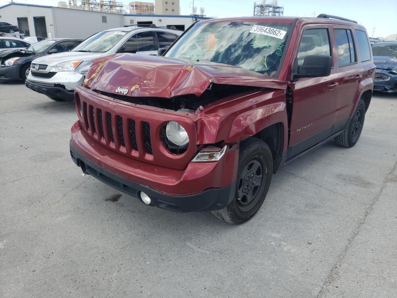 Photo 2 from auction – 2017 JEEP PATRIOT SP with VIN 1C4NJPBB1HD157423