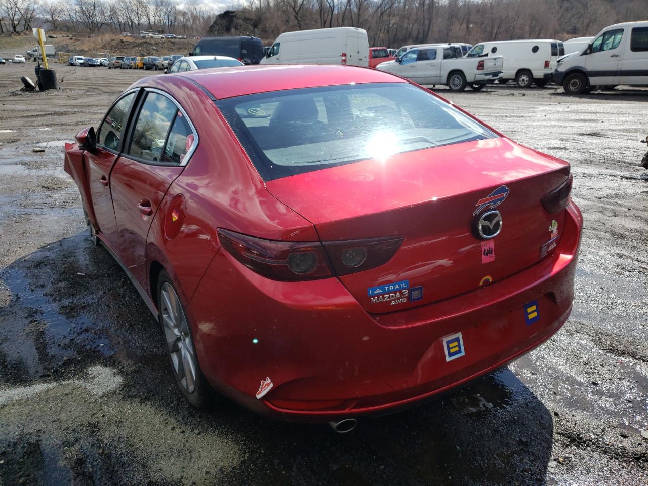Photo 3 from auction – 2021 MAZDA 3 PREFERRE with VIN JM1BPBCL8M1335822