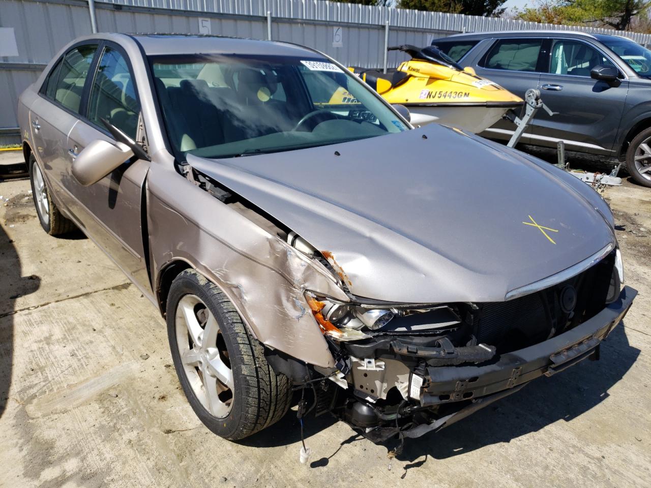 HYUNDAI SONATA 2006 with VIN 5NPEU46F76H148591 - Photo from auction