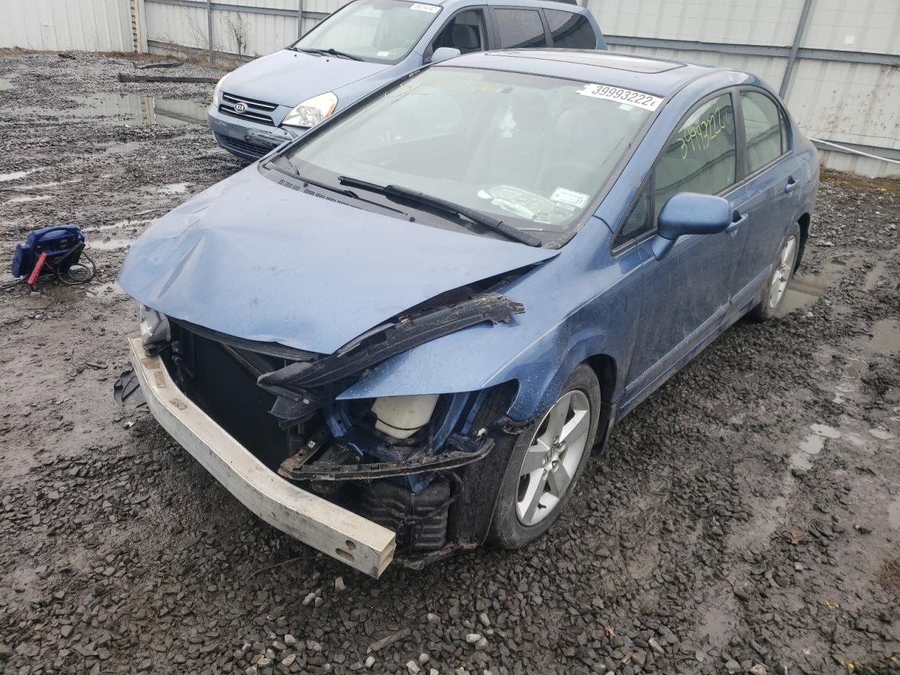 Photo 2 from auction – 2007 HONDA CIVIC EX with VIN 1HGFA16807L028014