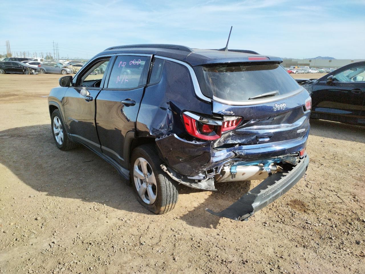 Photo 3 from auction – 2021 JEEP COMPASS LA with VIN 3C4NJCBB3MT577021