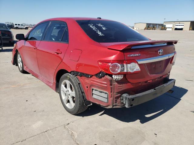 Photo 3 from auction – 2012 TOYOTA COROLLA BA with VIN 5YFBU4EE9CP068199