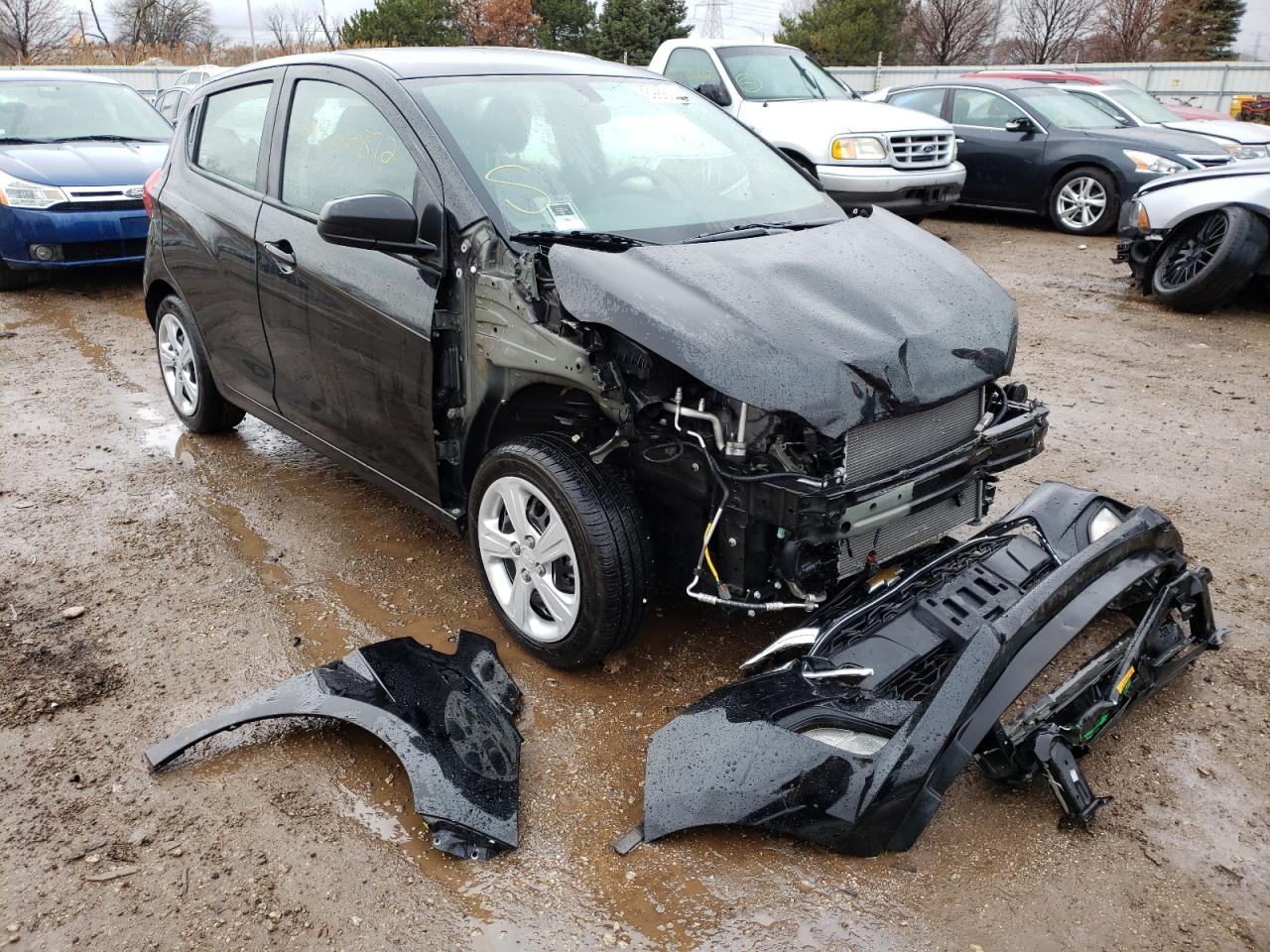 CHEVROLET SPARK LS 2020 with VIN KL8CB6SAXLC465185 - Photo from auction