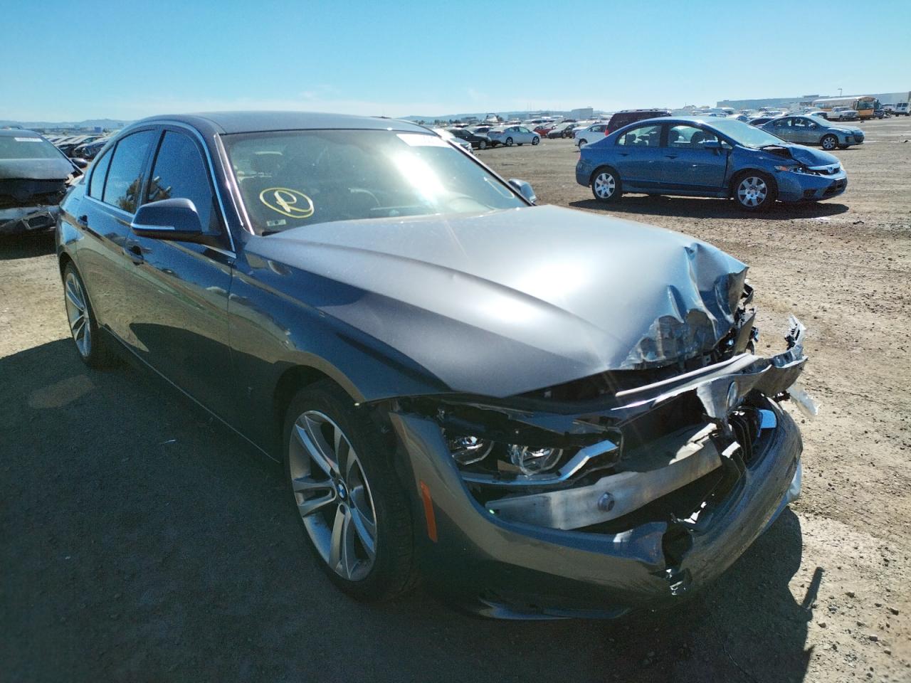 BMW 330E 2017 with VIN WBA8E1C3XHA156694 - Photo from auction