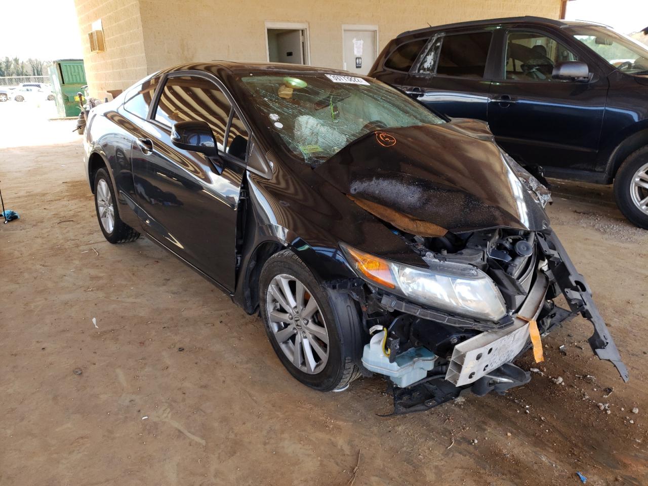 HONDA CIVIC EX 2012 with VIN 2HGFG3B82CH520387 - Photo from auction