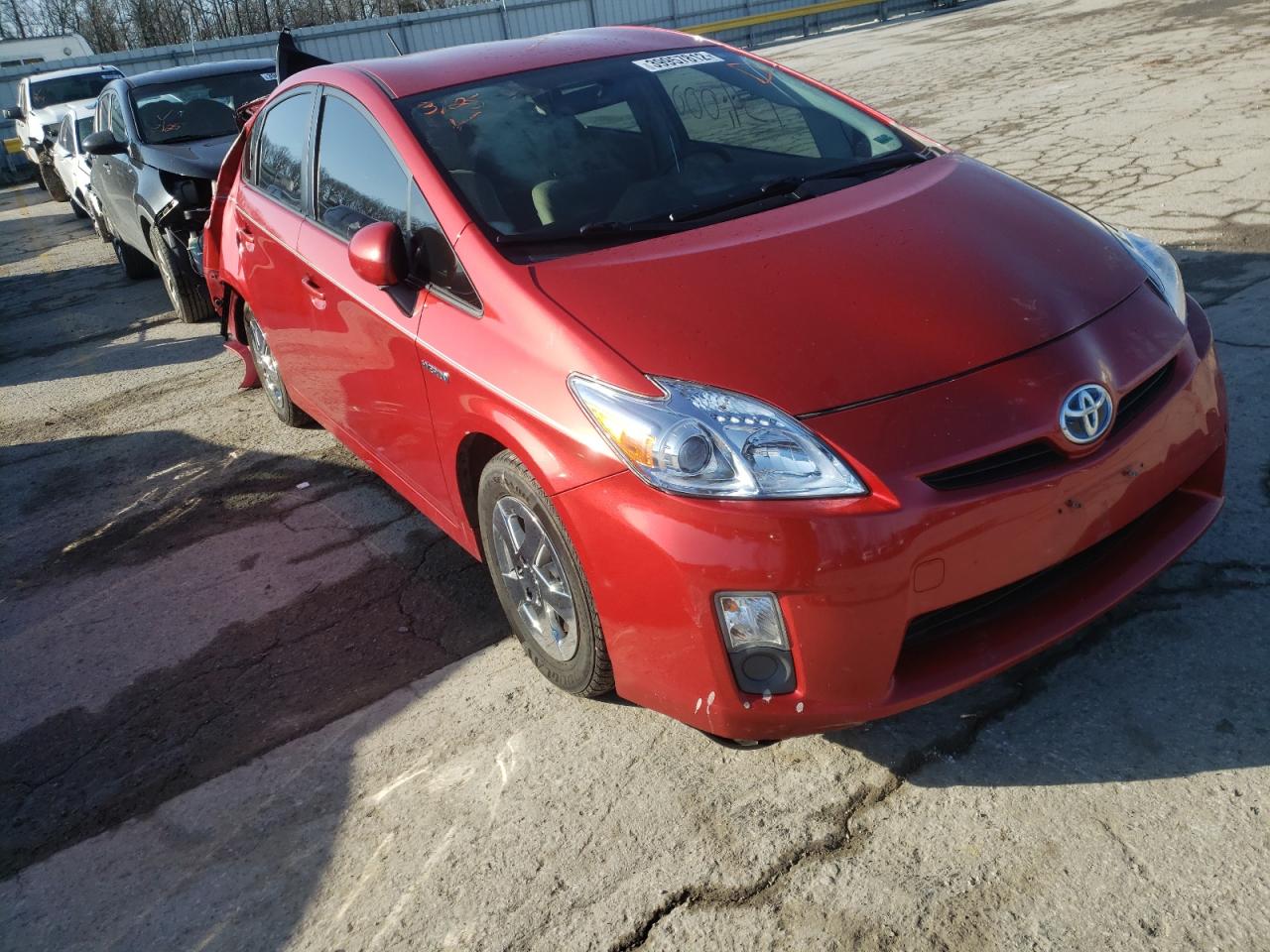TOYOTA PRIUS 2010 with VIN JTDKN3DU3A5089608 - Photo from auction