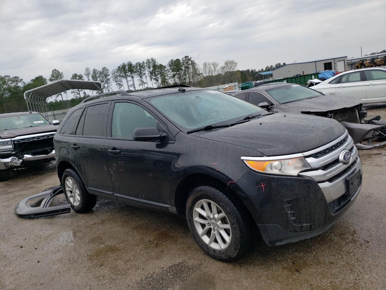 FORD EDGE SE 2013 with VIN 2FMDK3GC9DBB63744 - Photo from auction