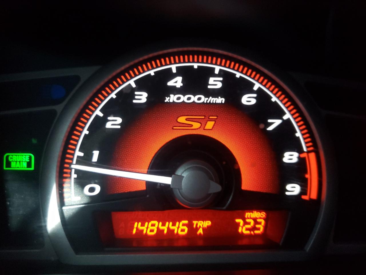 Photo 8 from auction – 2008 HONDA CIVIC SI with VIN 2HGFA55588H709843