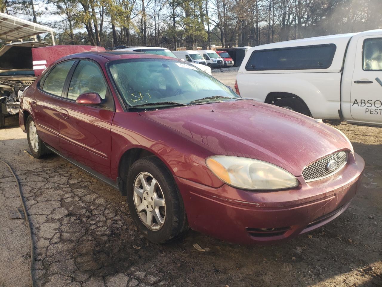 FORD TAURUS SEL 2007 with VIN 1FAFP56U57A184746 - Photo from auction