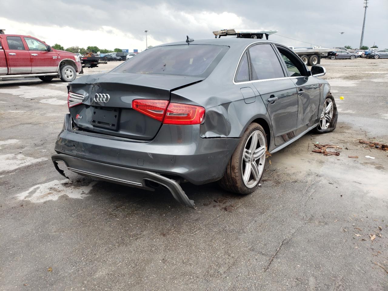 Photo 4 from auction – 2015 AUDI S4 PREMIUM with VIN WAUBGAFL8FA021268