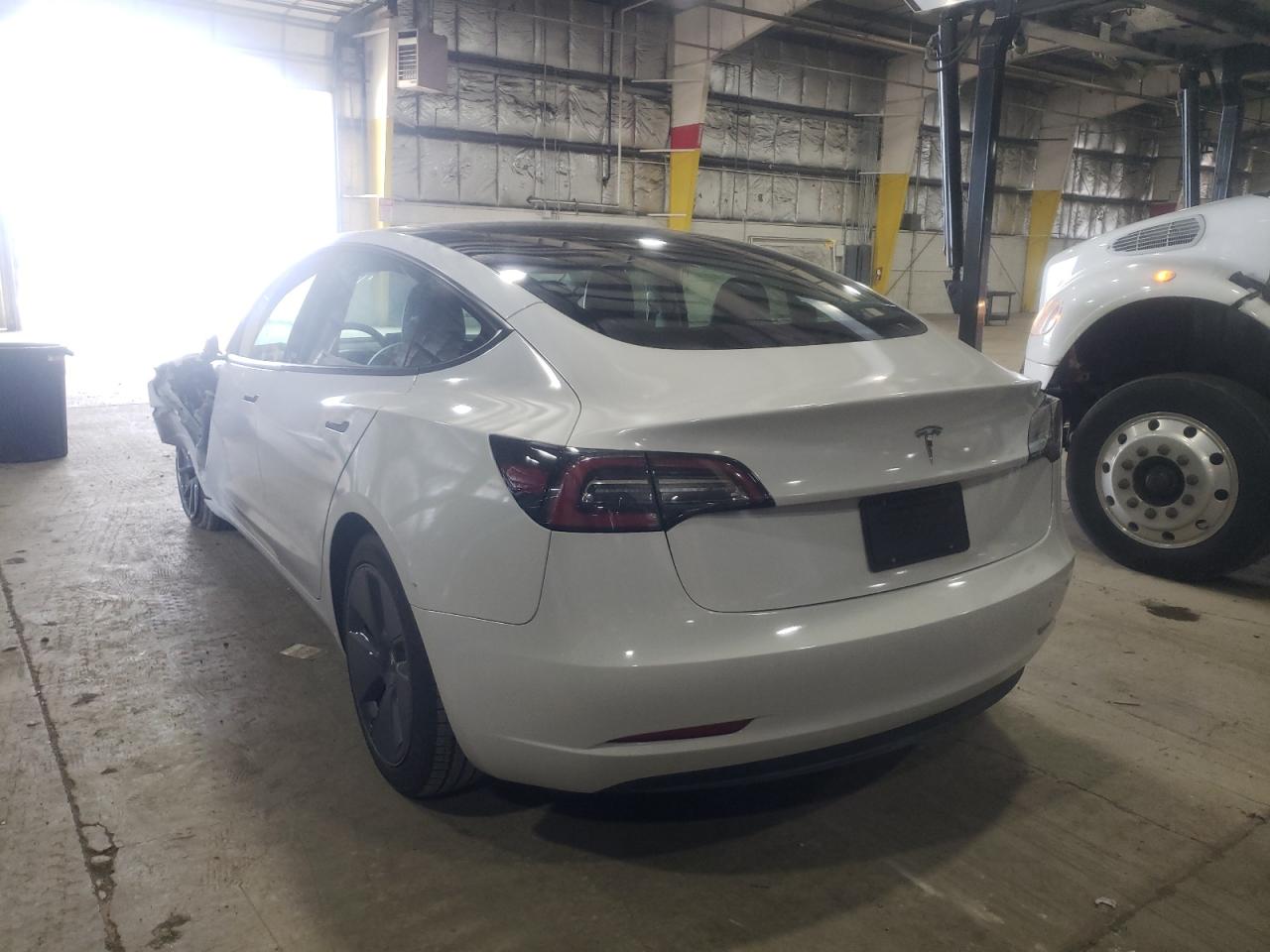 Photo 3 from auction – 2021 TESLA MODEL 3 with VIN 5YJ3E1EB7MF066146