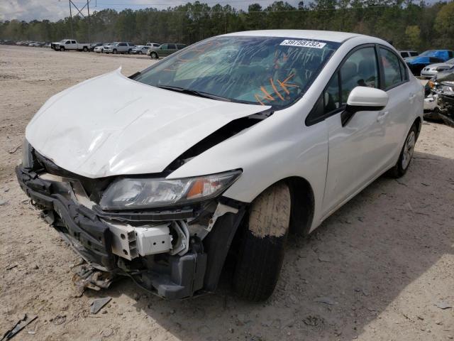 Photo 2 from auction – 2015 HONDA CIVIC LX with VIN 19XFB2F56FE025083