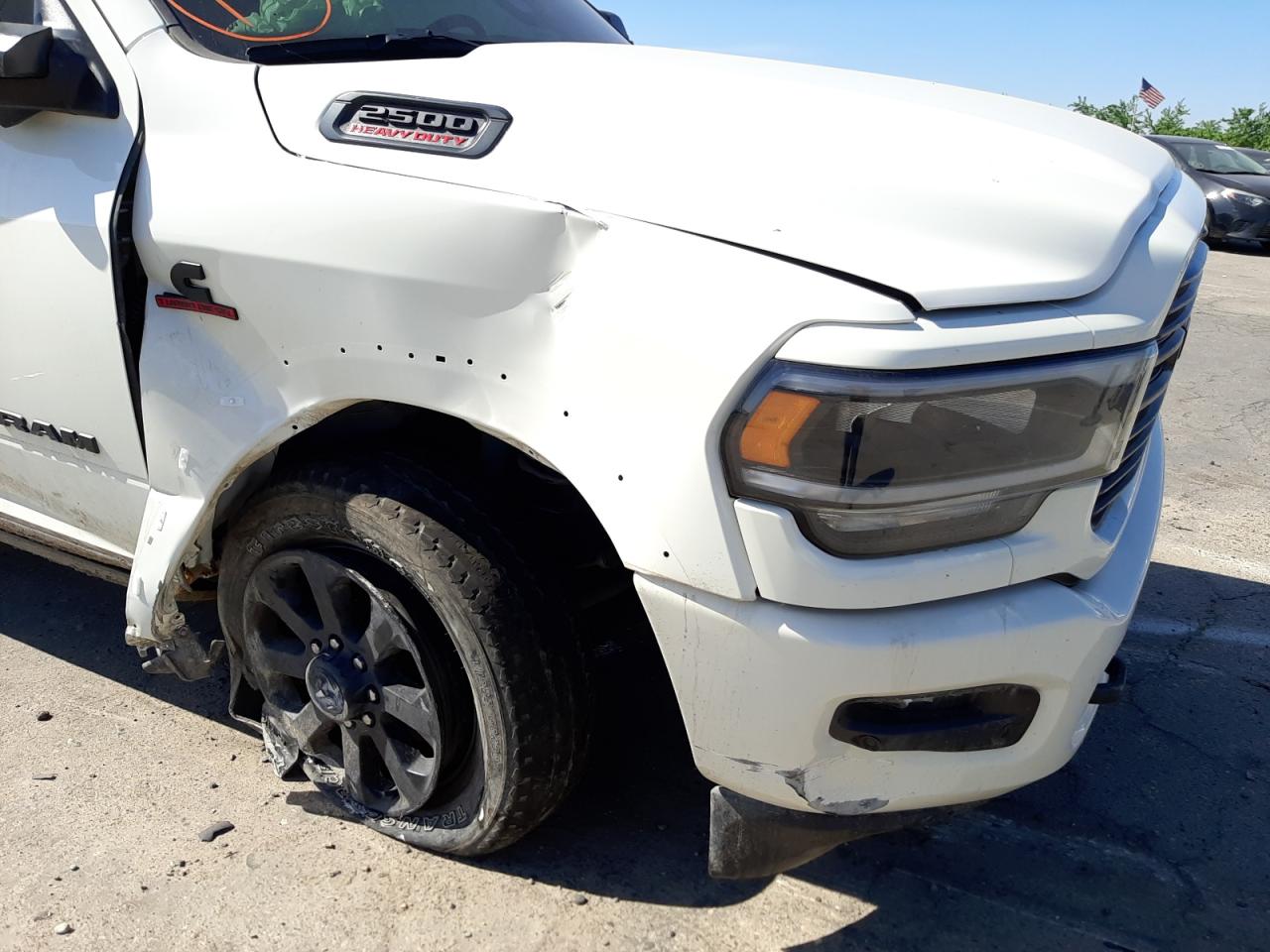 Photo 9 from auction – 2020 RAM 2500 LARAM with VIN 3C6UR5FL3LG258574