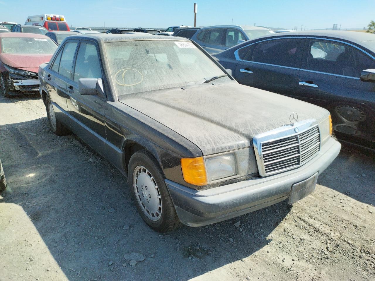 MERCEDES-BENZ 190 E 2.3 1991 with VIN WDBDA28D8MF751527 - Photo from auction