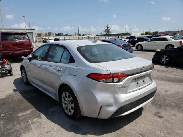 Photo 3 from auction – 2021 TOYOTA COROLLA LE with VIN 5YFEPMAE1MP181222