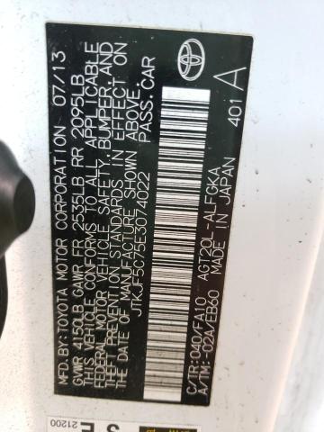 Photo 10 from auction – 2014 TOYOTA SCION TC with VIN JTKJF5C75E3074022