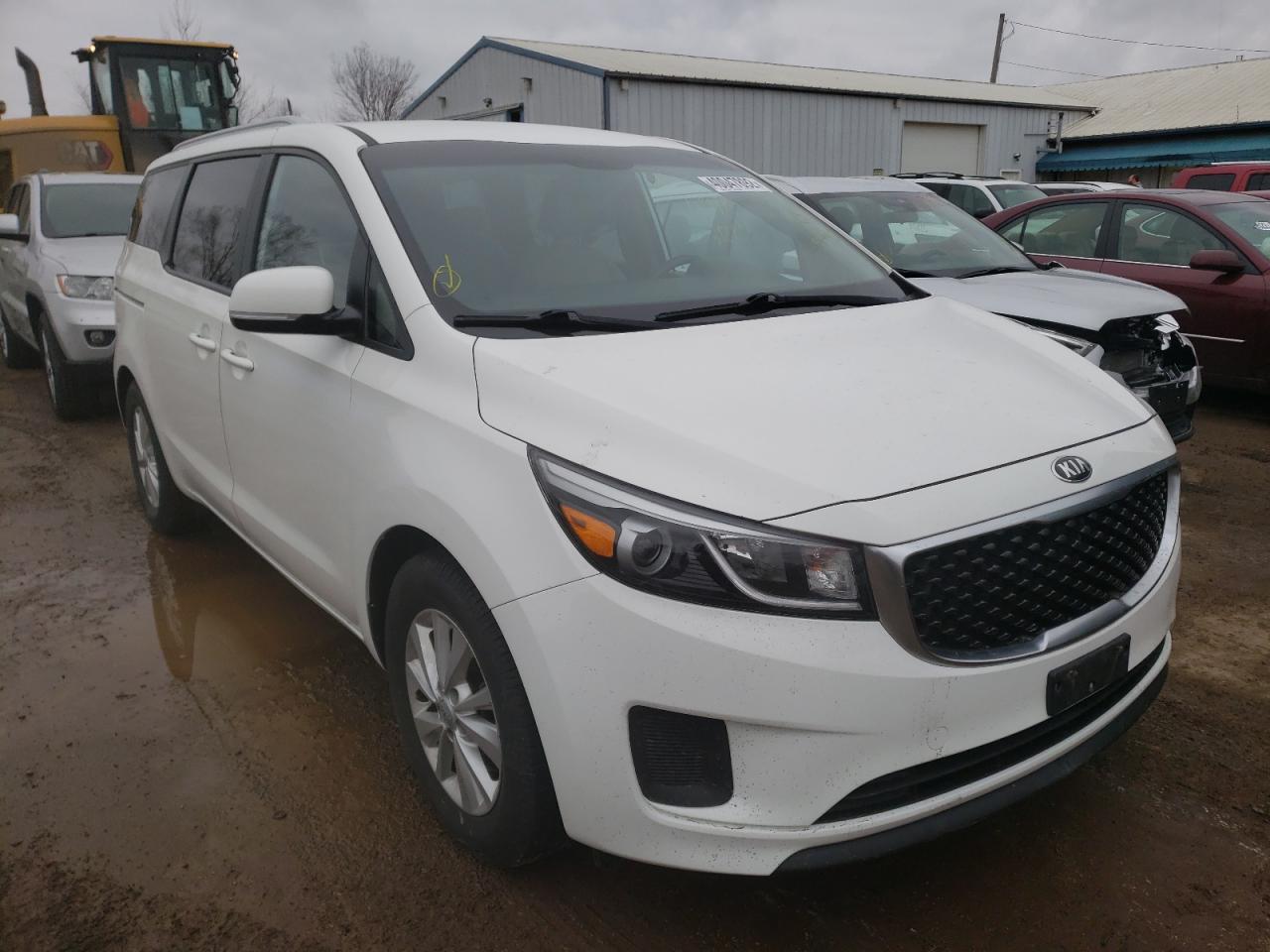 KIA SEDONA LX 2016 with VIN KNDMB5C15G6089441 - Photo from auction