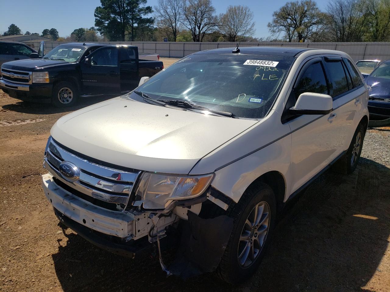 Photo 2 from auction – 2008 FORD EDGE SEL with VIN 2FMDK38C48BA10922