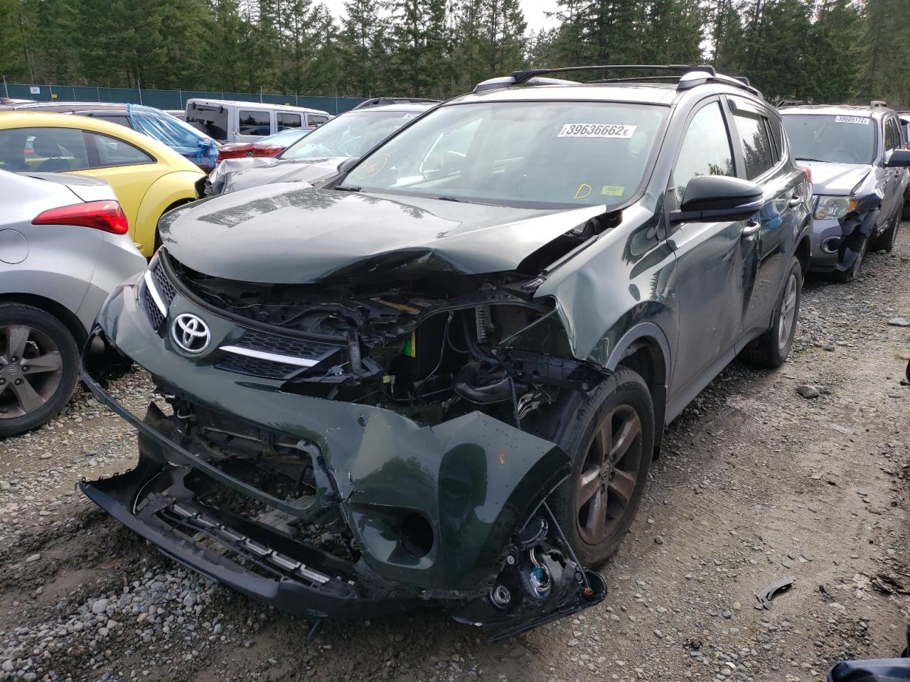Photo 2 from auction – 2013 TOYOTA RAV4 XLE with VIN 2T3RFREV7DW049812