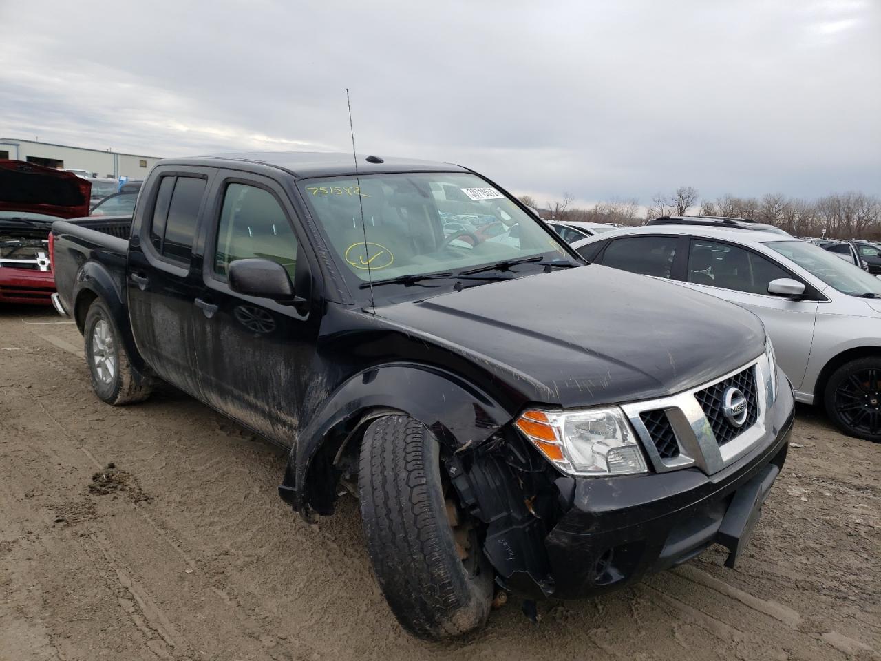 NISSAN FRONTIER S 2014 with VIN 1N6AD0EV6EN751592 - Photo from auction