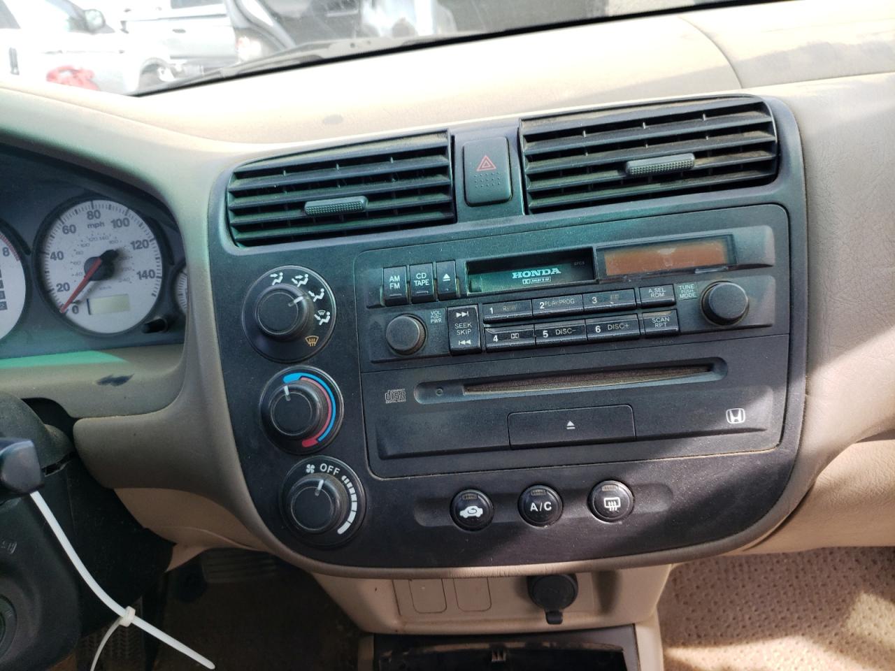 Photo 9 from auction – 2002 HONDA CIVIC LX with VIN 2HGES16582H567288