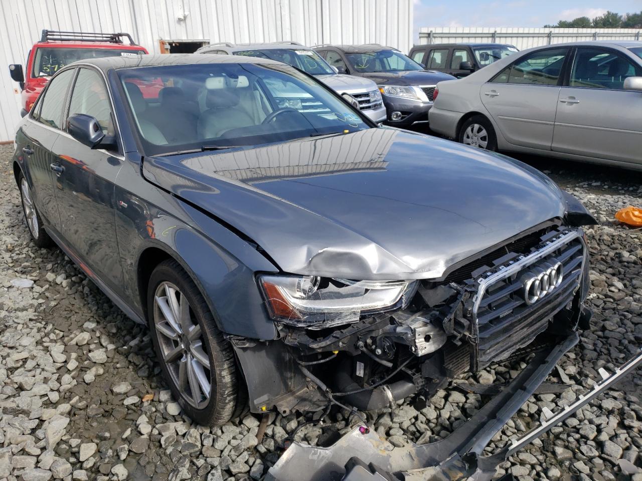 AUDI A4 PREMIUM 2014 with VIN WAUFFAFL0EA053019 - Photo from auction