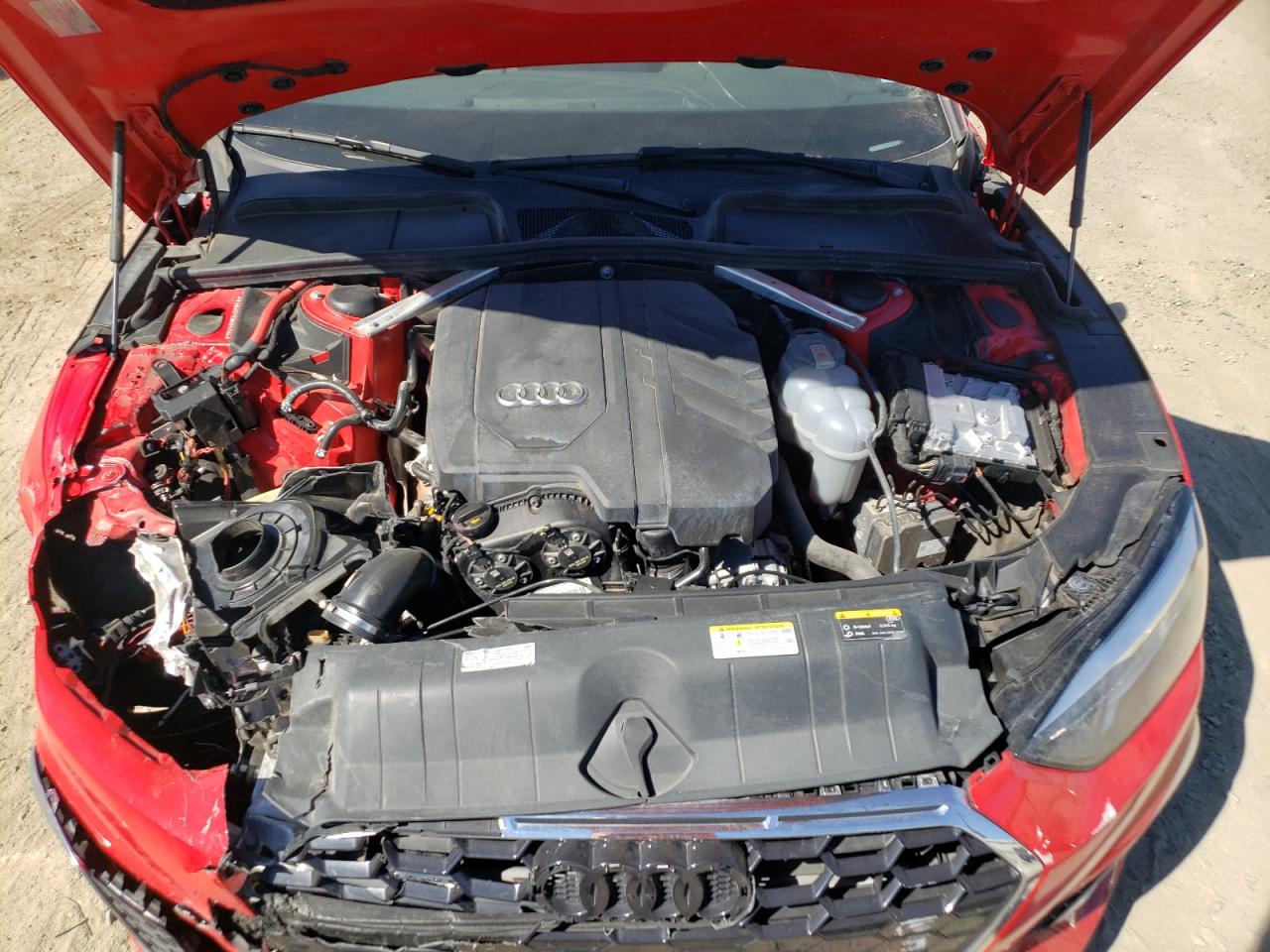 Фото 7 с аукциона – 2021 AUDI A5 PREMIUM с VIN WAUDACF55MA012564
