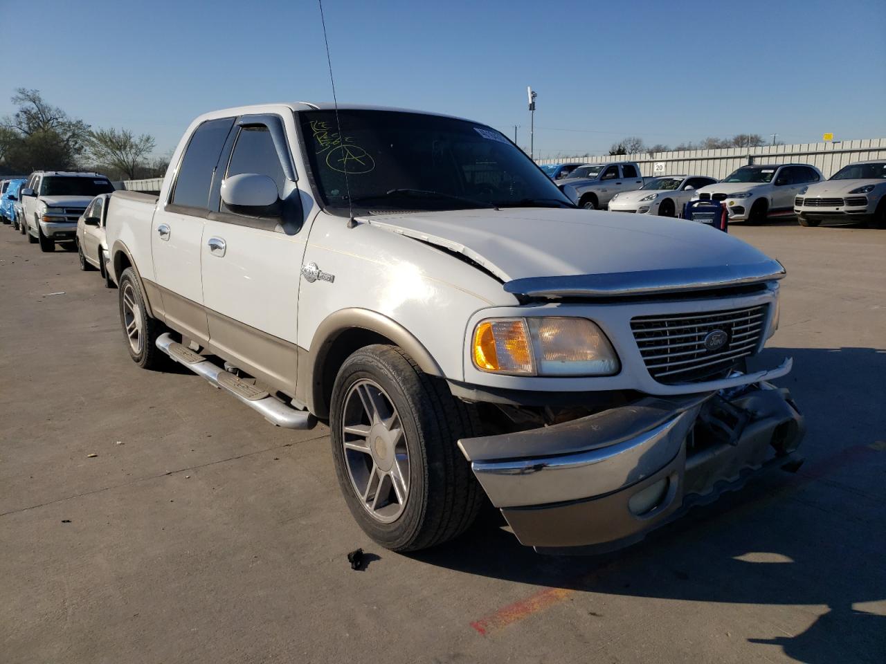FORD F150 SUPER 2003 with VIN 1FTRW07L93KC69936 - Photo from auction