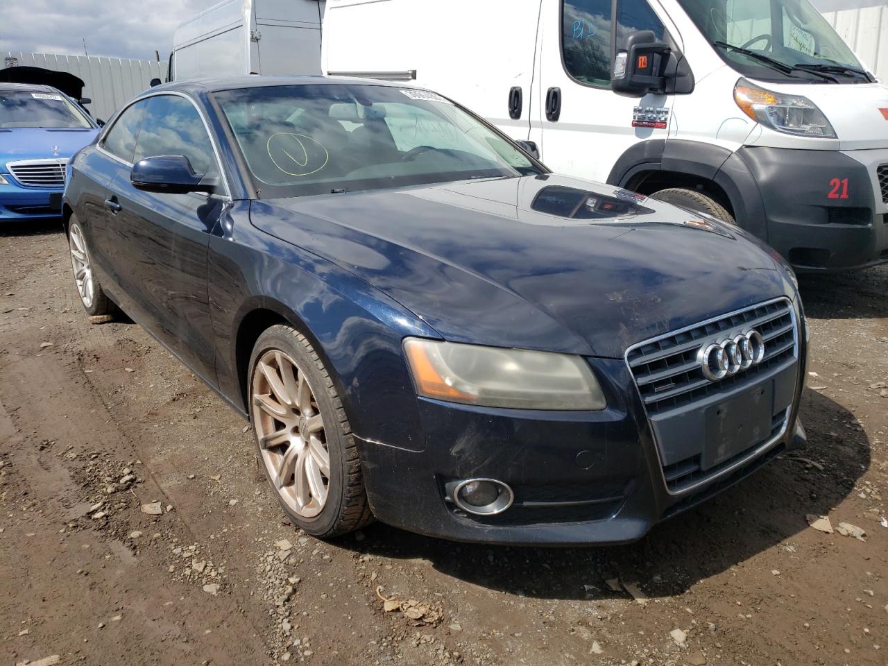 AUDI A5 PREMIUM 2011 with VIN WAULFAFR6BA079837 - Photo from auction