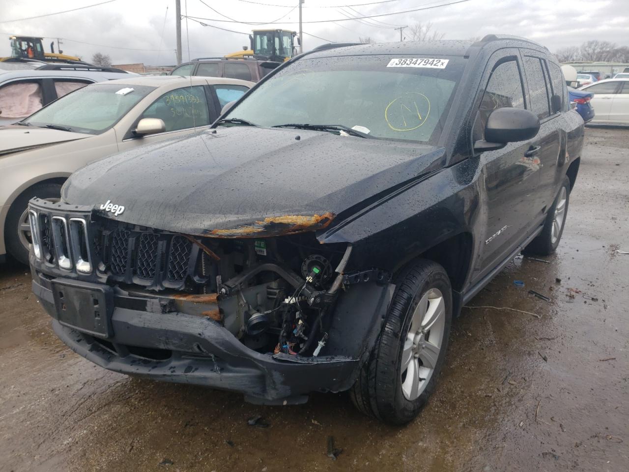 Photo 2 from auction – 2015 JEEP COMPASS SP with VIN 1C4NJDBB7FD118038