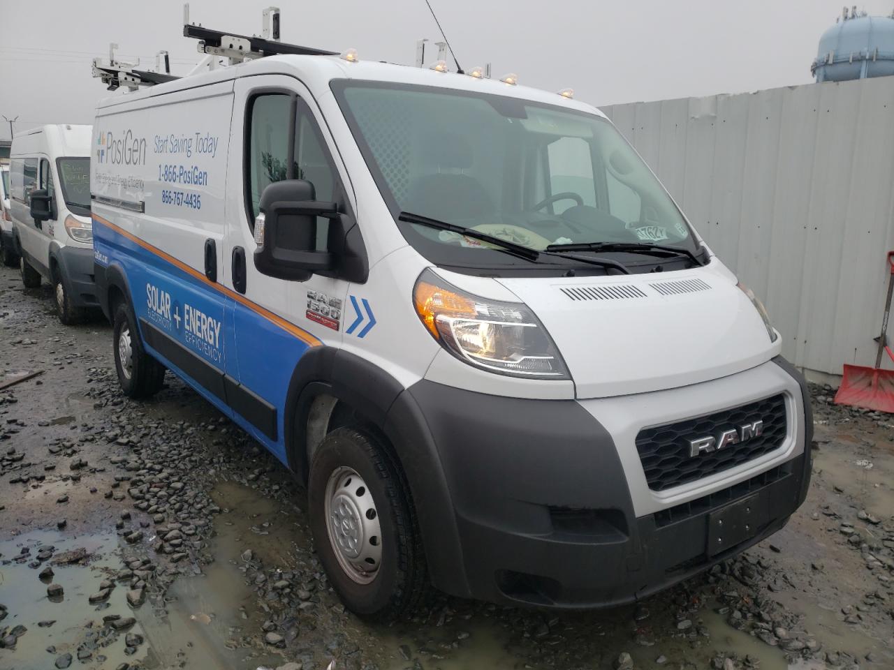 RAM PROMASTER 2021 with VIN 3C6LRVAG7ME526058 - Photo from auction