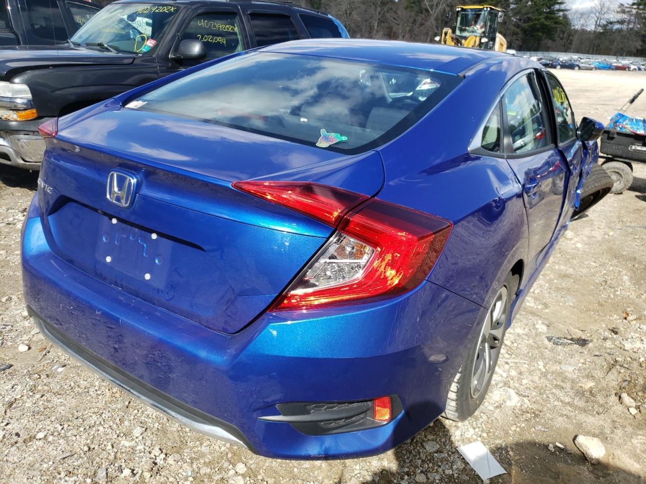 Photo 4 from auction – 2019 HONDA CIVIC LX with VIN 2HGFC2F65KH579978