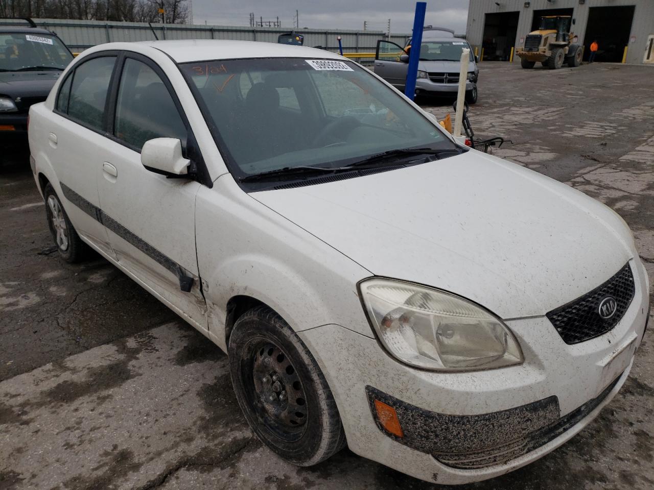 KIA RIO BASE 2009 with VIN KNADE223X96549167 - Photo from auction