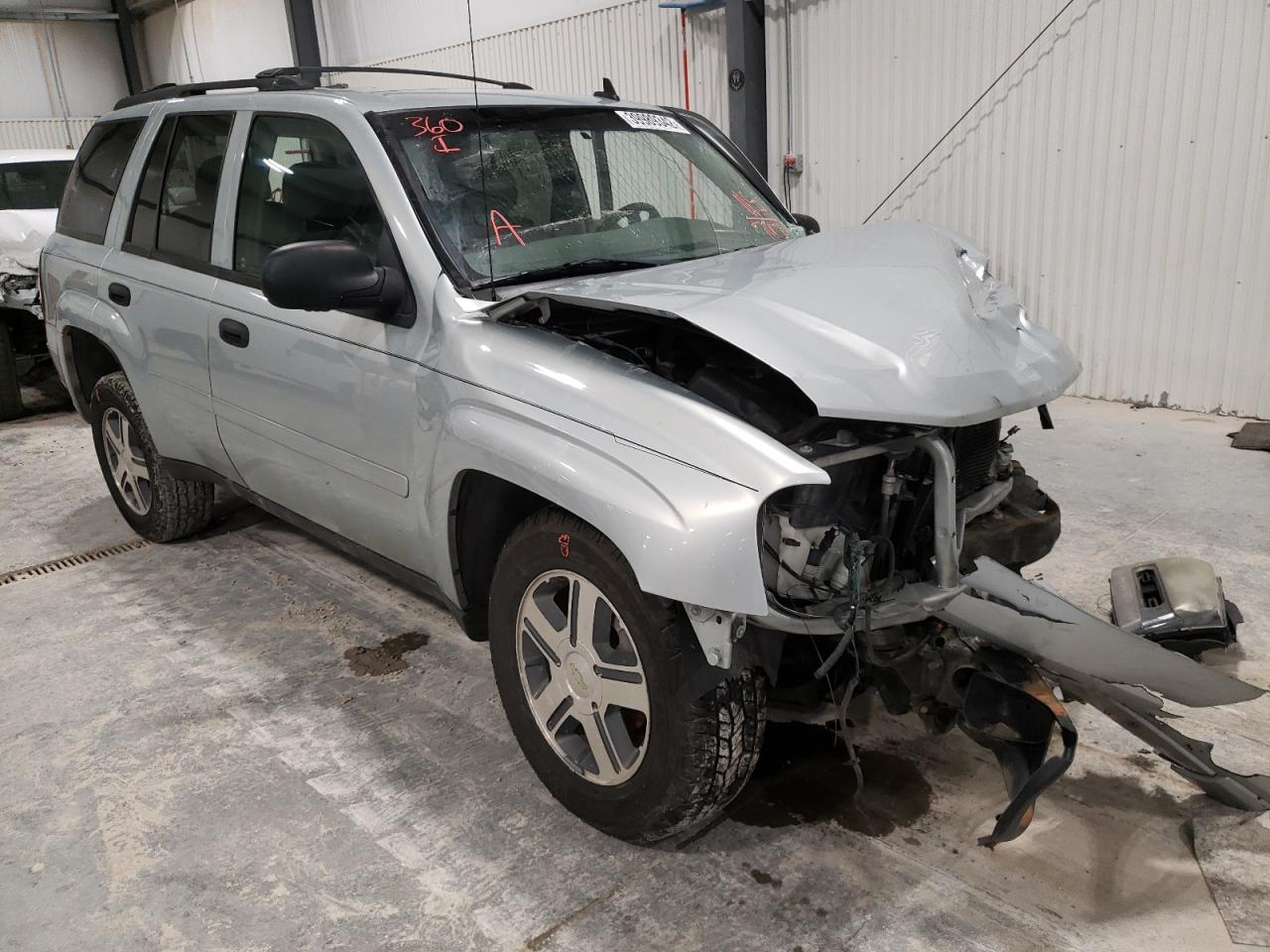 CHEVROLET TRAILBLAZE 2007 with VIN 1GNDT13S072107972 - Photo from auction