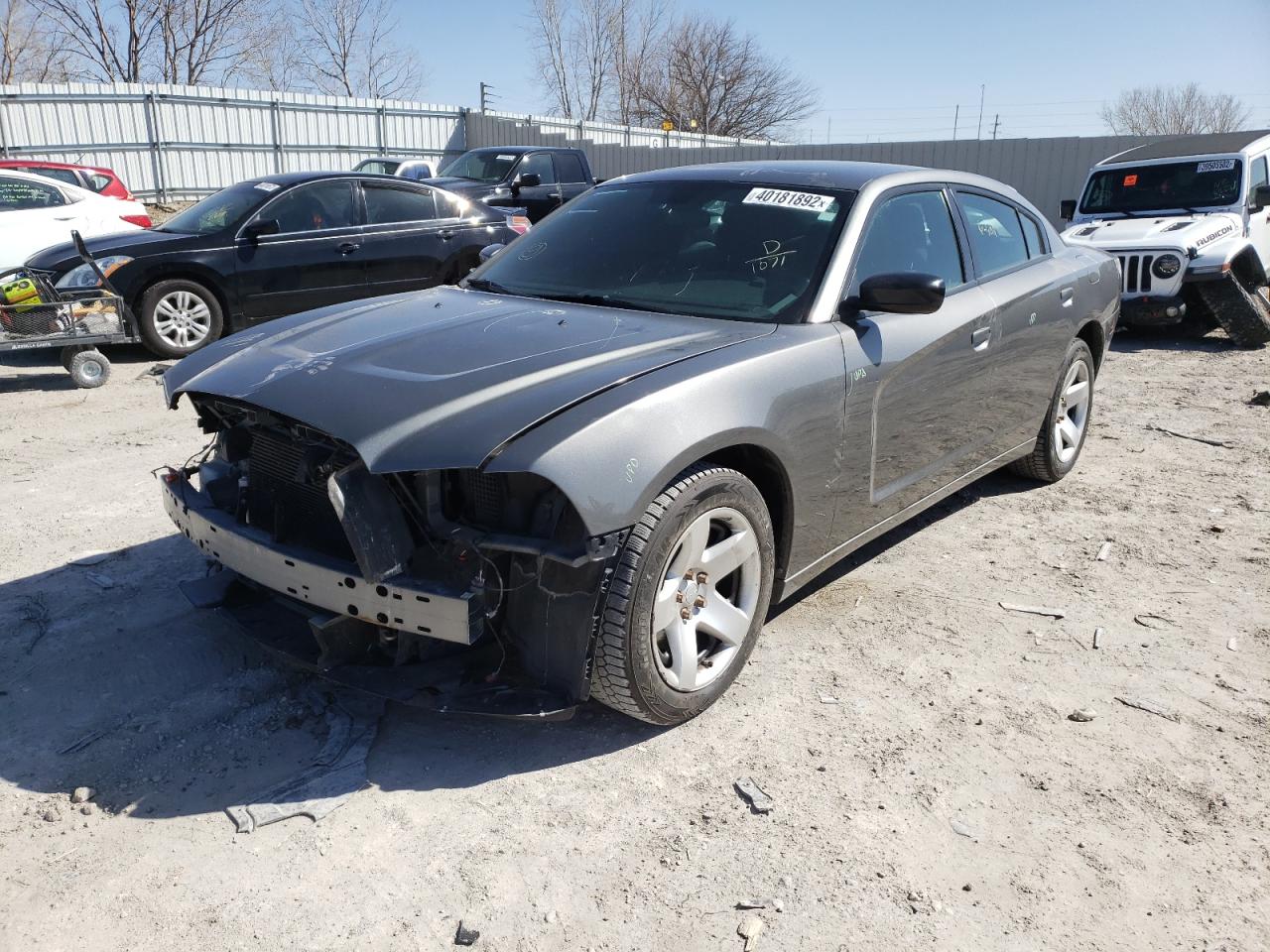 Photo 2 from auction – 2012 DODGE CHARGER PO with VIN 2C3CDXAT9CH221071