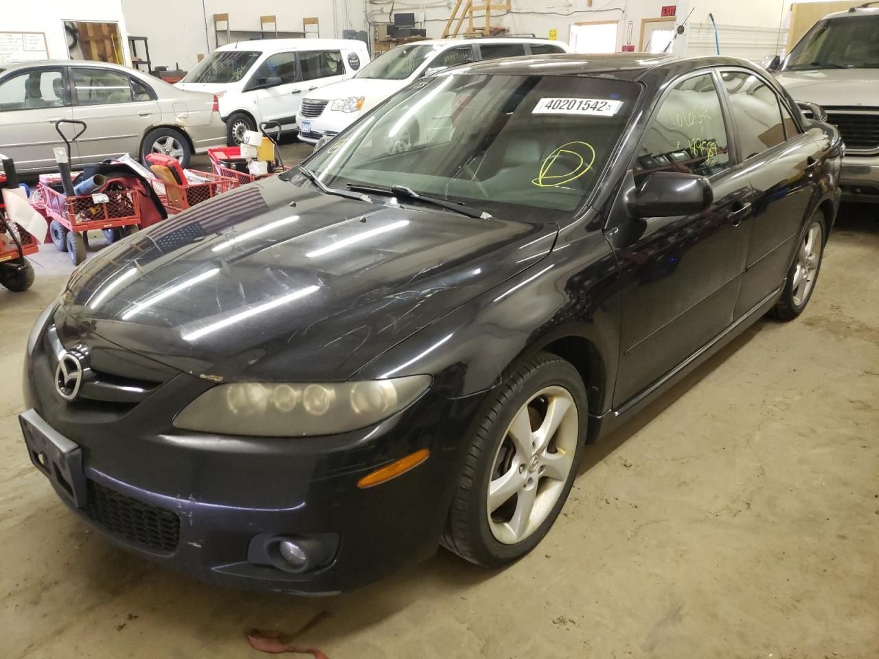 Photo 2 from auction – 2008 MAZDA 6 I with VIN 1YVHP81C185M31204